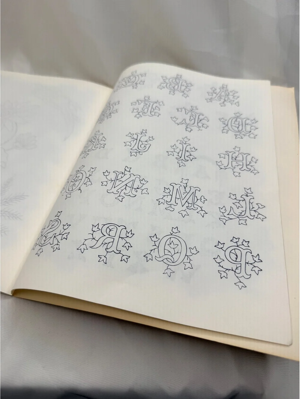 Vintage 1975 Iron-On Transfer Patterns for Crewel & Embroidery Dover